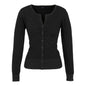 Cardigan Womens Merino Wool Origin Black 2XL Biz 79905648 LC131LL-BLK-2XL