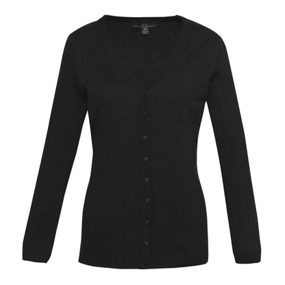 Cardigan Womens Wool Blend Milano Black 2XL Biz 40003795 LC417L-BLK-2XL