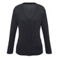 Cardigan Womens Wool Blend Milano Charcoal 2XL Biz 40003802 LC417L-CHA-2XL