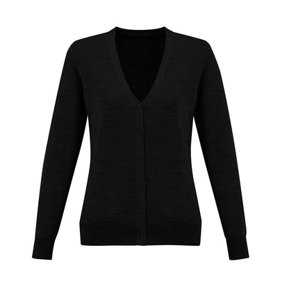 Cardigan Womens Wool Blend Roma Black Large Biz_430119_LC916L-BLK-L