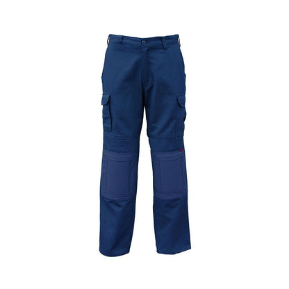 EN3000 Cotton Drill Cargo Pants With Knee Pads 310gsm EN3000
