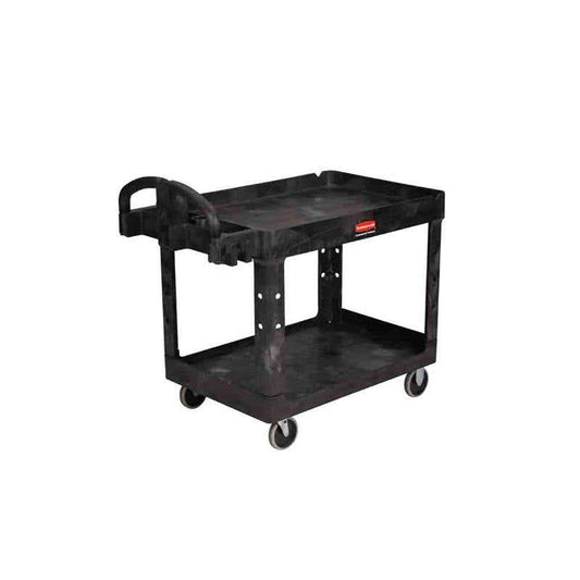 Two Shelf Utility Cart Black 1,118 x 641 x 991mm 91210060 FG452088BLA