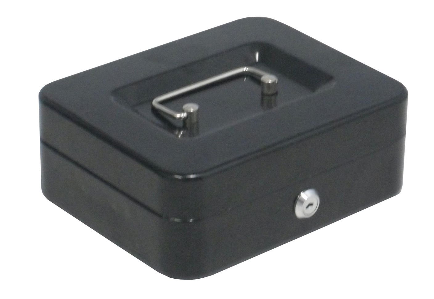Esselte Cash Box Classic No.8 200X150X80mm Black 38716600 17322