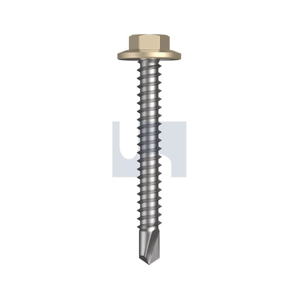 Metal Sds Flanged Hex Head Paperbark - Cl4 As3566 #12-14 45 - Pk 1000_40095330_TPAM4FH1214045