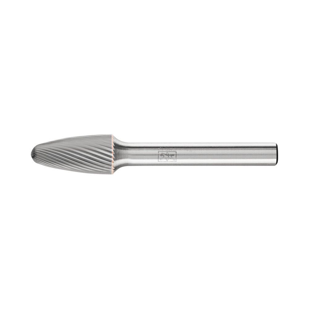 Tungsten carbide burr tree with radius end RBF 10x20 mm shank 6 mm Z5 fine_40107634_21117756