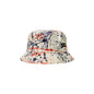 Hat Printed Bucket Cotton 280gsm Orange Splatter Bisley_40114099_BHAT73_PPORONE