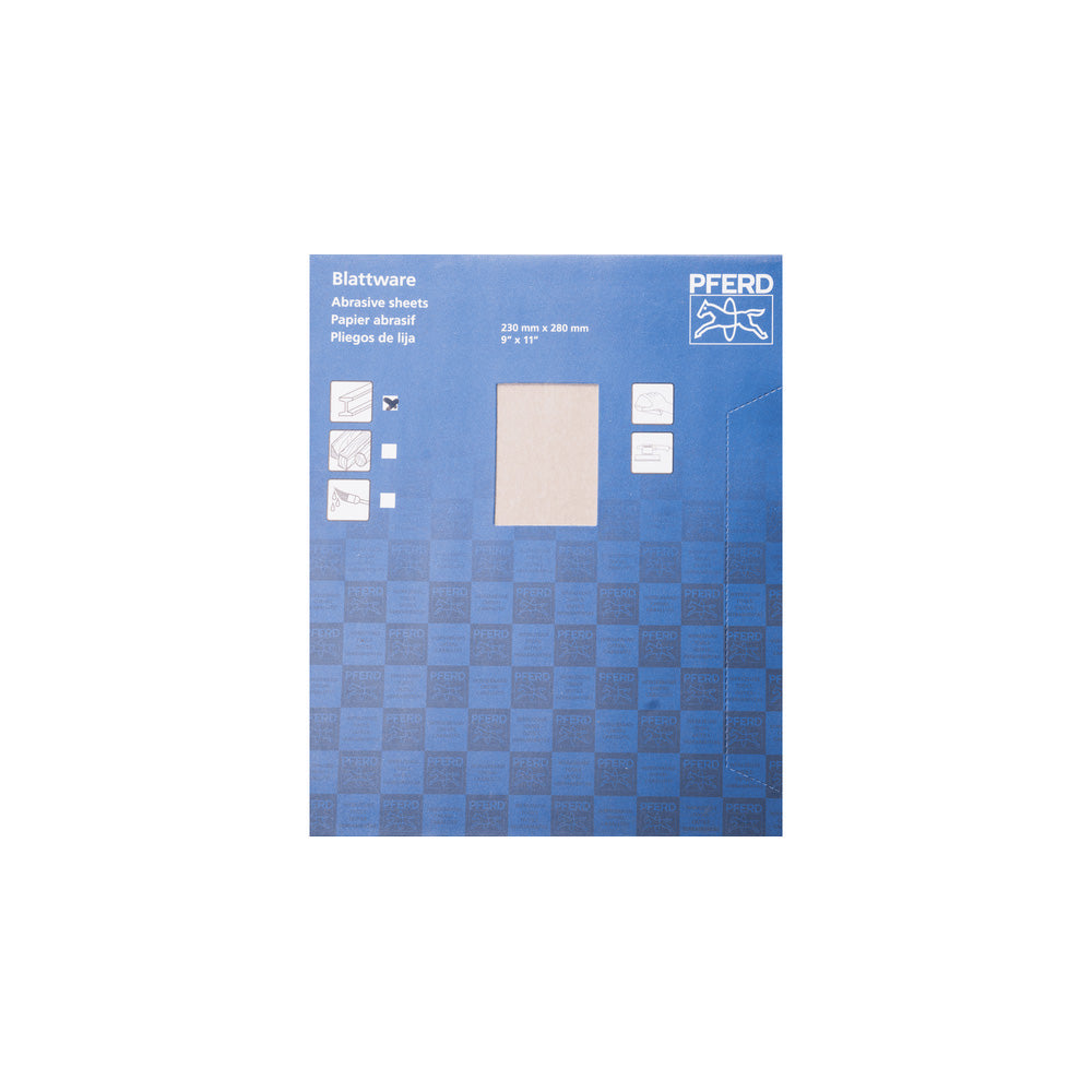 Universal paper-backed abrasive sheet alum oxide 230x280 mm BP ECO AC A800_40108381_45015252