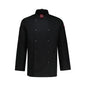 Jacket Mens Gusto Chef Jacket  2XL Black CH430ML BLK 2XL 40073178 CH430ML BLK 2XL