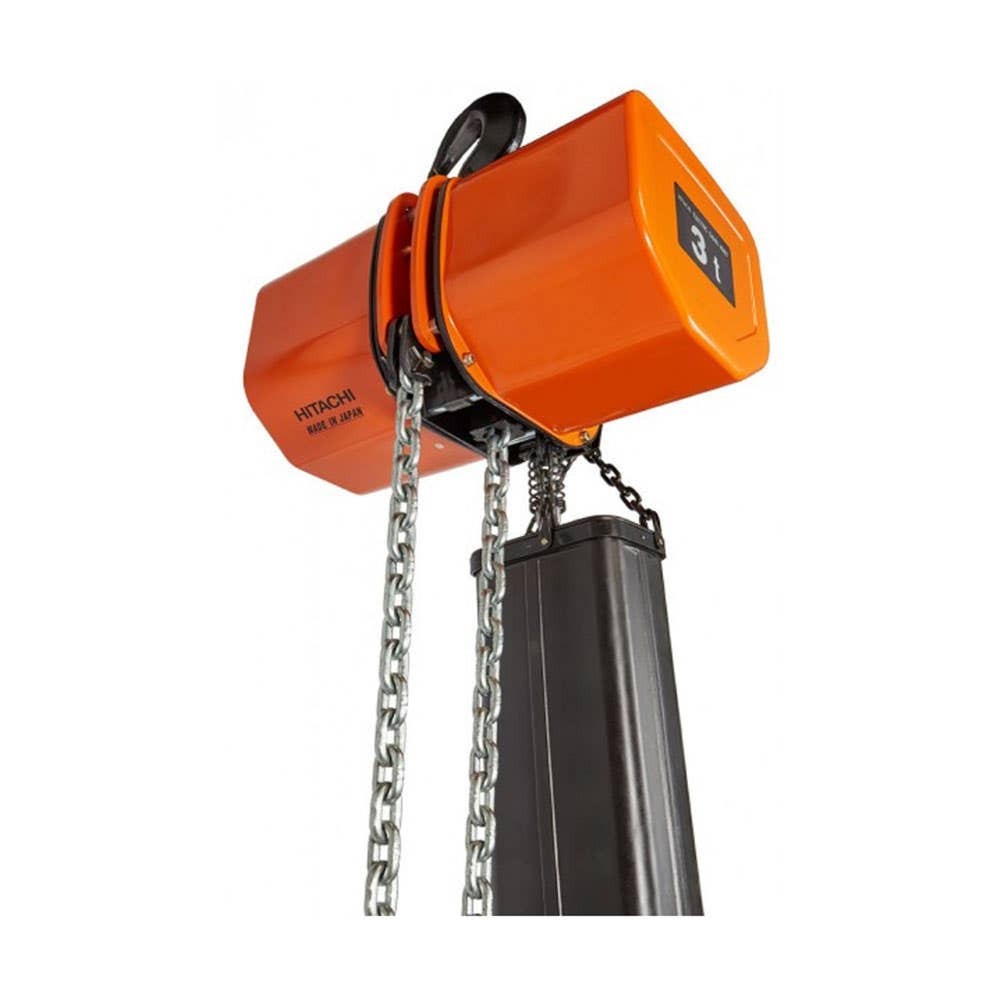F Series Electric Chain Hoist 3 Phase 3t 15m Lift & 3m Pendant Control 282692 HTK3F