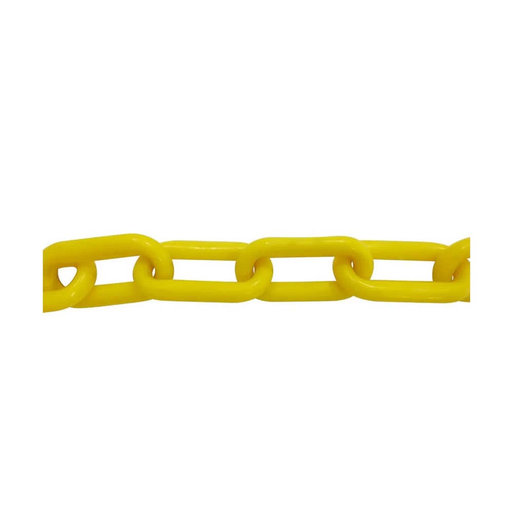Plastic Chain Yellow 6mm (Per Metre) 10742003 PC6Y