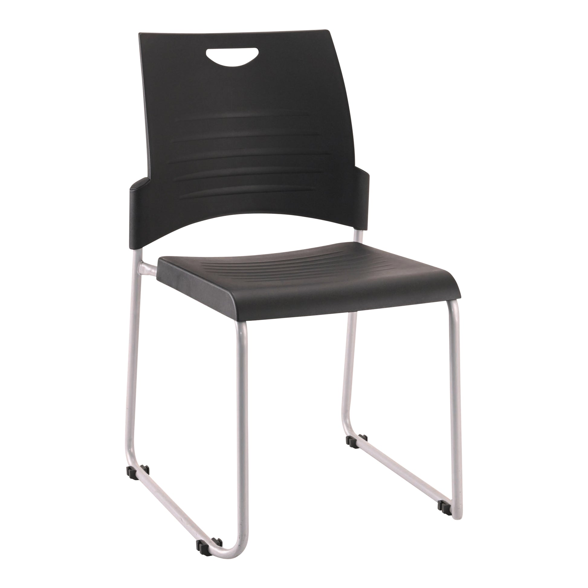 Chair Pronto Sled Universal Polypropylene Chair Black_36022227_557