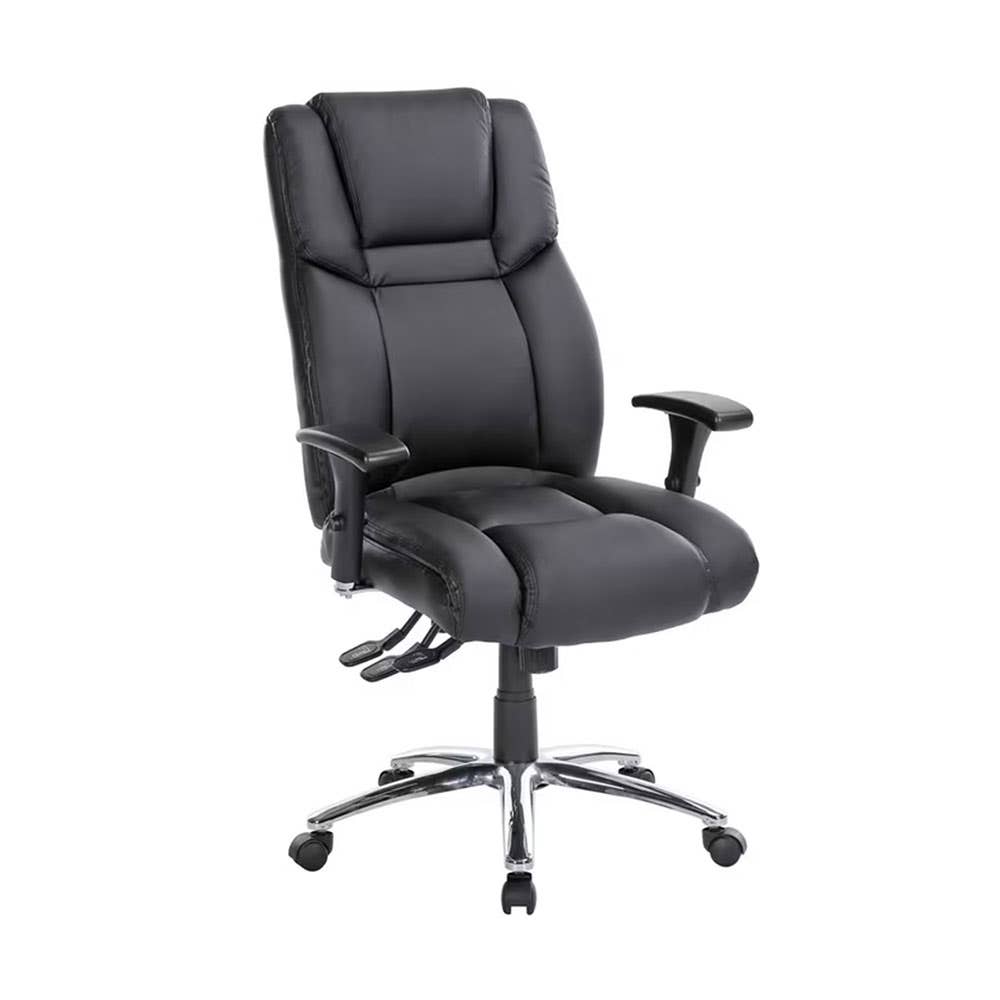 Washington Ergonomic Office Chair 5 Wheels Black 402926 JBWASHCHBK