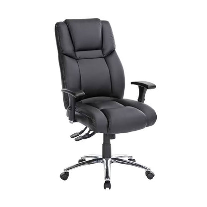 Washington Ergonomic Office Chair 5 Wheels Black 402926 JBWASHCHBK