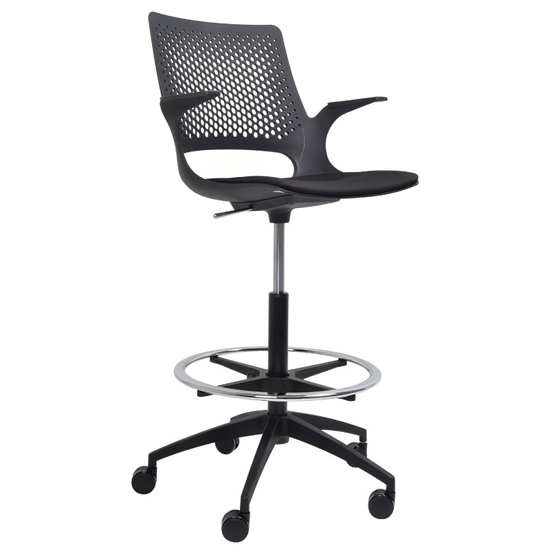 Chair Konfurb Harmony Drafting Chair-TPU Arms Black_36022231_KON172C-2-13
