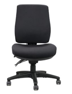 Chair Air High Back Operator Black Fabric   Ergo Air BL_40045047_Ergo Air BL