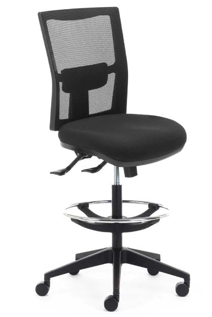 Team Air Draft Chair C/Duo Chrome Draft House Bk_40041696_TMRDLV+OPDRAFTRINGCHR+RB