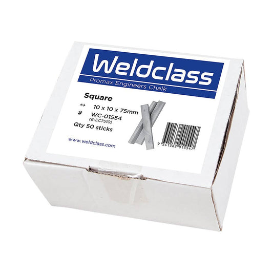 Engineers Square Chalk 75 x 10 x 10mm Box 50 4821002 6-EC7510