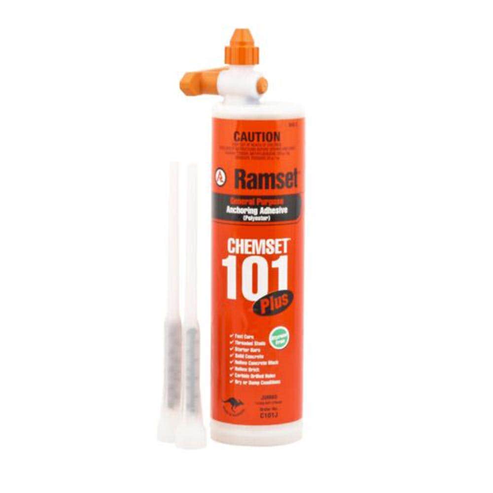 ChemSet 101 Chemical Anchor Injection Pack 2 x 380ml 4 Mixers 88853943 ISKP