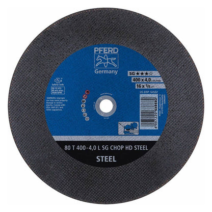 Wheel Cut Off Metal 400 X 4 X 25.4 Mm 80T A30L Pferd 211830 66324080