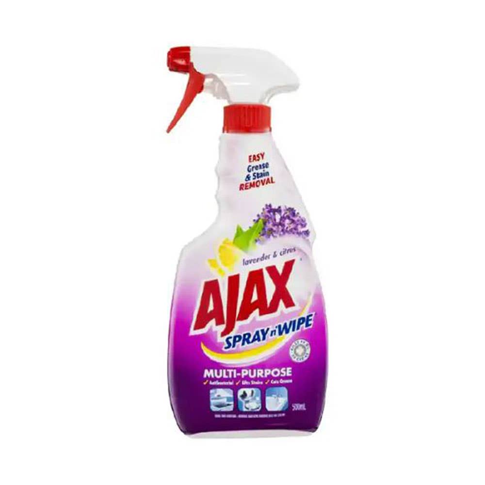 Ajax Cleaner Spray Wipe Trigger 500Ml Lavender + Citrus 9035620 1224518