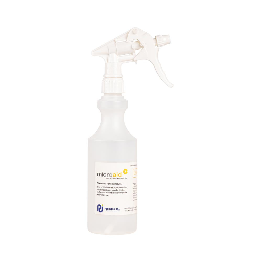 BOTTLE PRINTED MICROAID DISINFECTANT 500ml YELLOW BOPRMD_40085896_BOPRMD