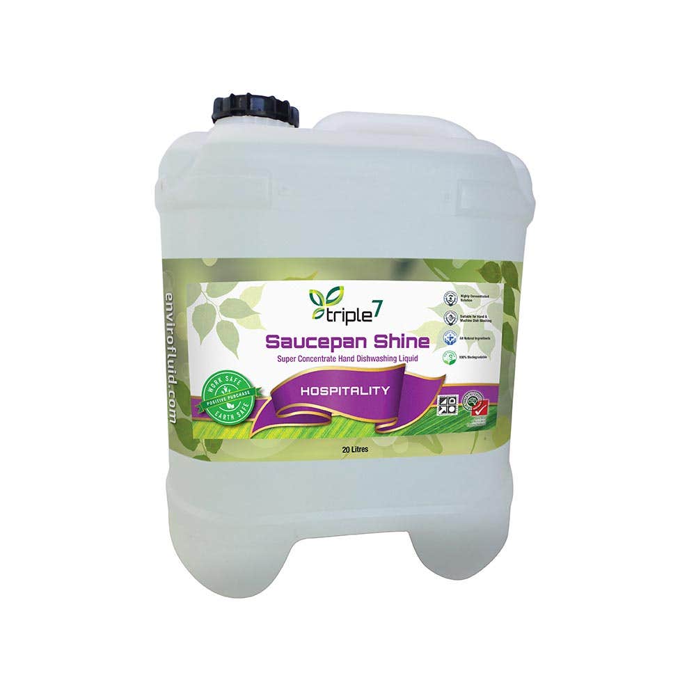 Saucepan Shine Dishwashing Liquid Super Concentrate Hospitality 20L 40022530 AASAUS-20