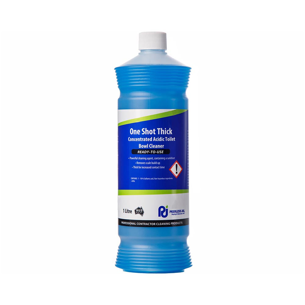 TOILET CLEANER ONE SHOT THICK TOILET BOWL CLEAN 1L 1L BLUE ONSHTH1_40085905_ONSHTH1