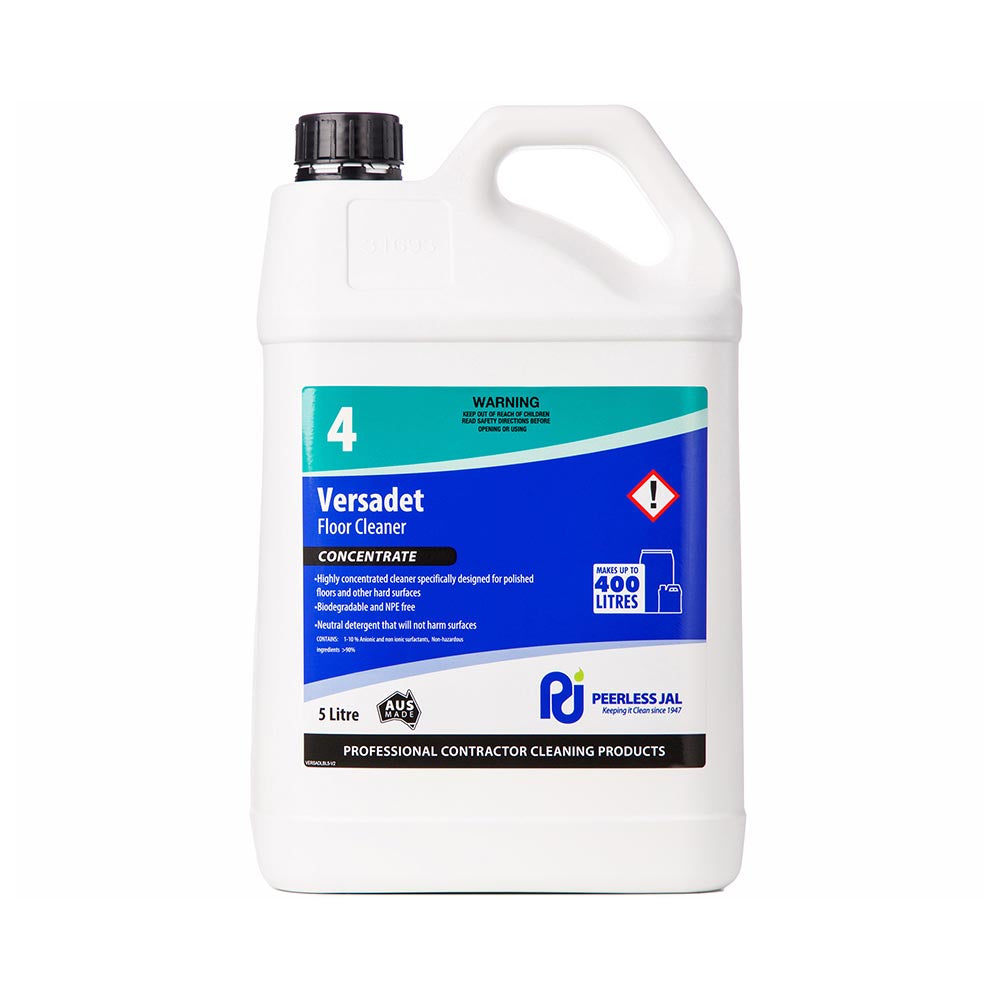 CLEANER VERSADET NEUTRAL FLOOR CLEANER 5L 5L GREEN VERSAD5_40085909_VERSAD5