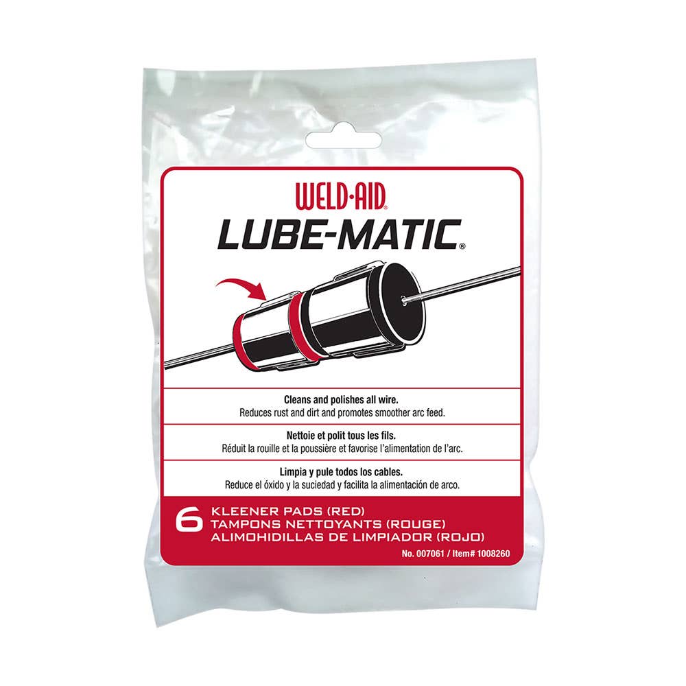 Lube-Matic Kleener Pads Red 40030332 17061