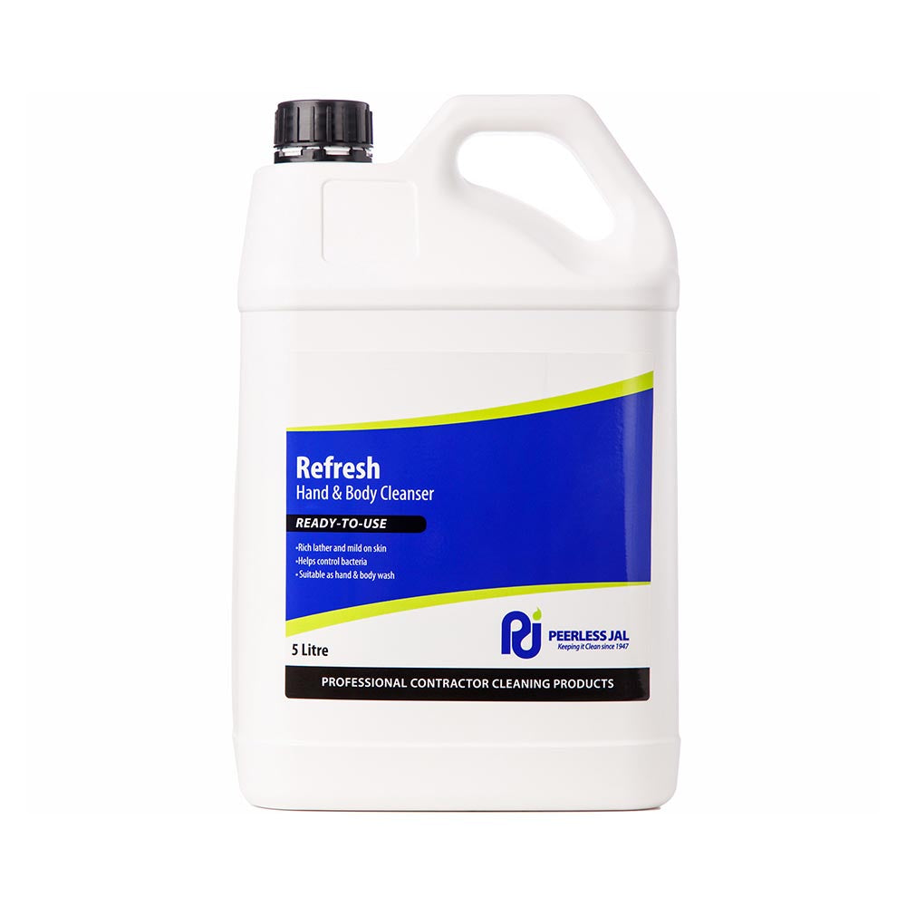 HAND WASH REFRESH HAND & BODY CLEANSER 5L 5L RED REFRES5_40085880_REFRES5