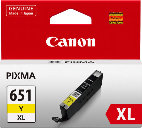 Canon CLI651XlY OEM Ink Cartridge Yellow_9006600_CLI651XLY