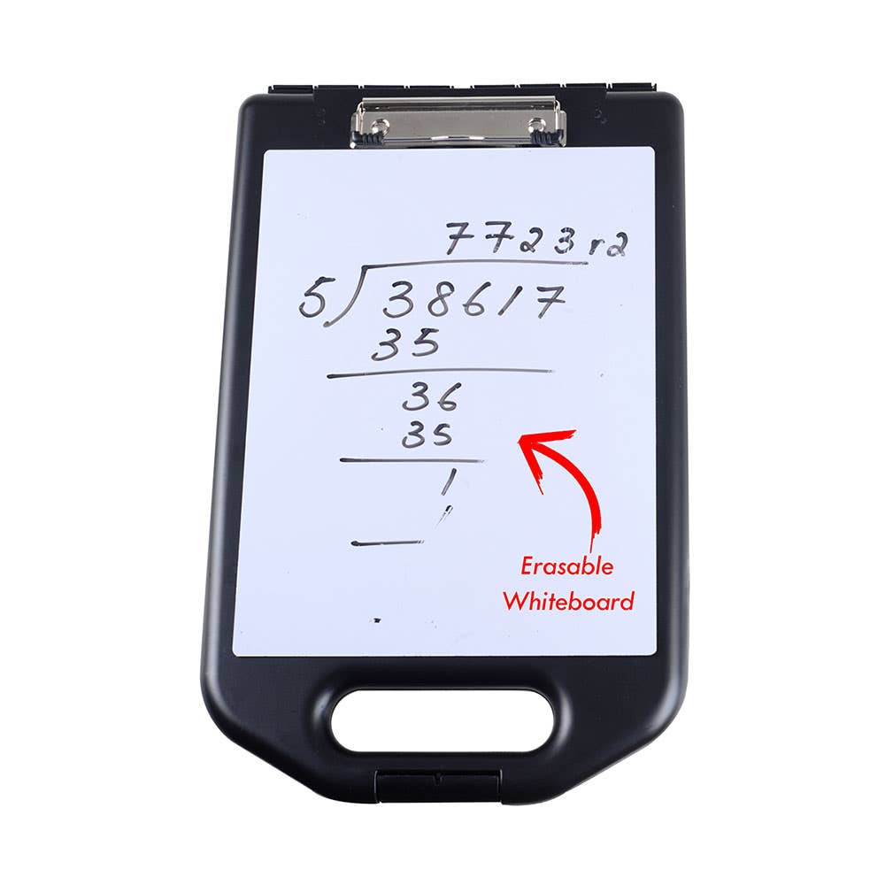 A4 Storage Clipboard & Whiteboard Black 105501101 0368510
