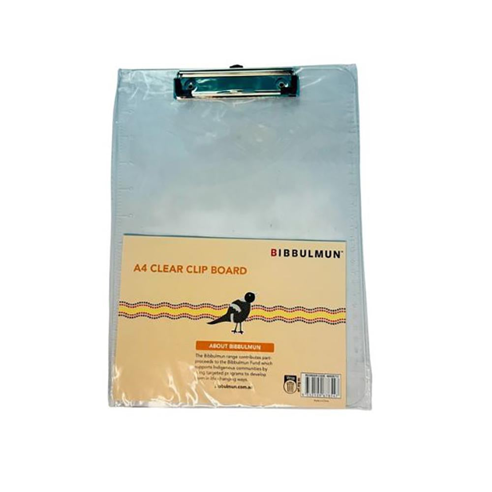 Bibbulmun Clipboard A4 Acrylic Clear_40055713_Bibbulmun Clipboard A4 Acrylic