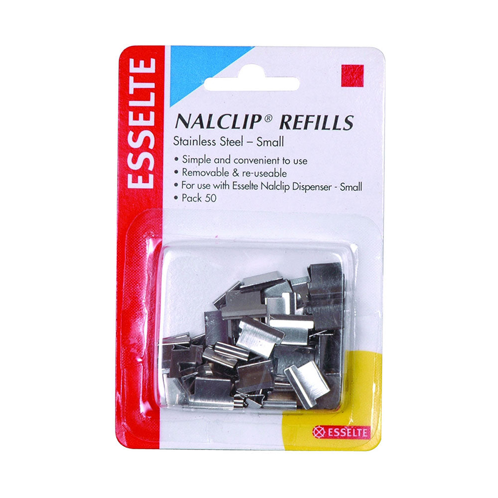 Esselte Nalclip Refills Steel Small Pack 50_38867900_45199