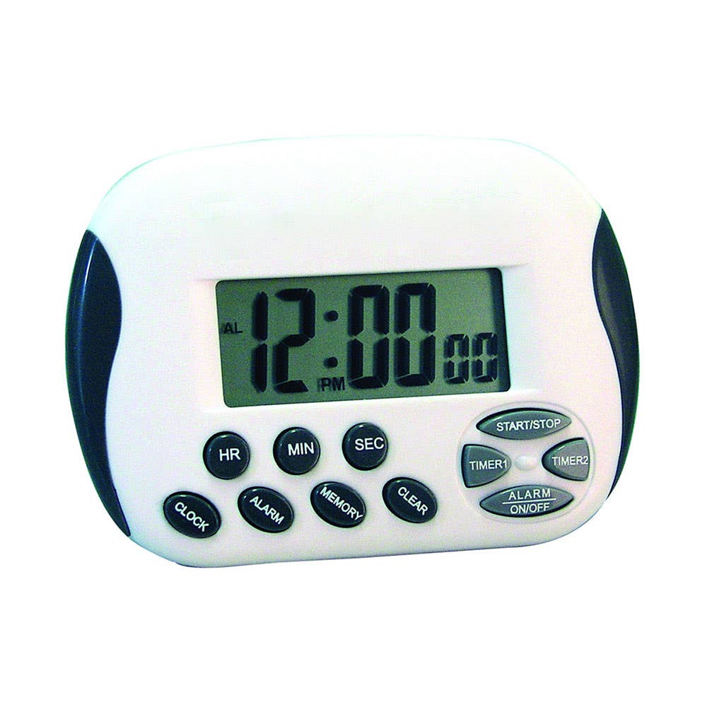 Carven Digital Timer 137 x 35 x 187mm White 1004495 0297330