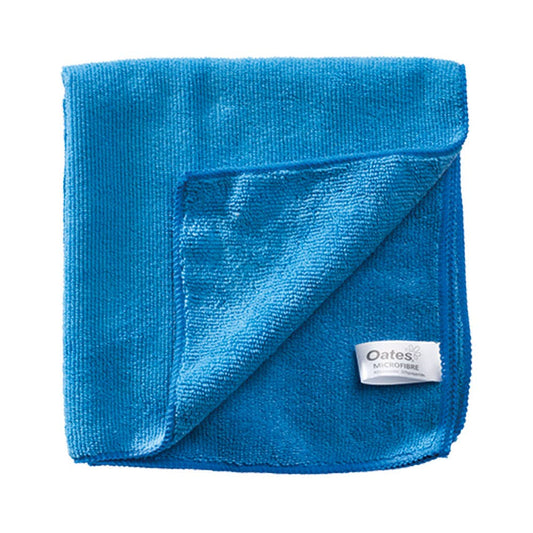Oates Value Microfibre Cloth 400 x 400mm Blue_299402_180391