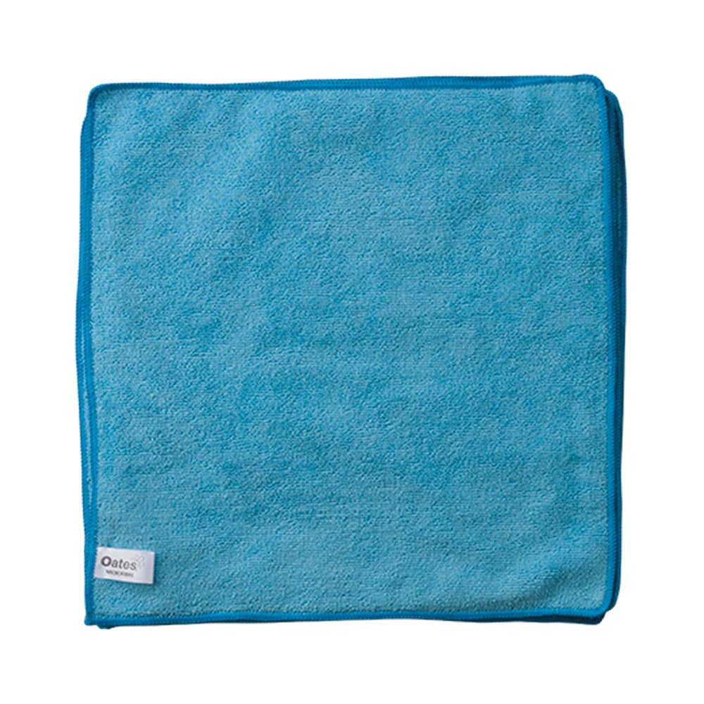 Oates Cloth Microfibre Value Blue 10 Pack 215560 165637