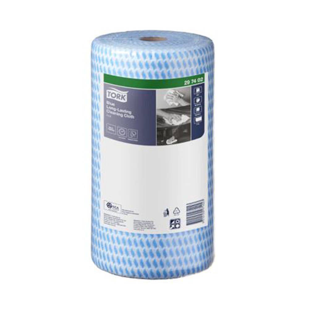 Tork Cleaning Cloth Long Lasting Hd Blue 30X50cmx45M 530359102 297402