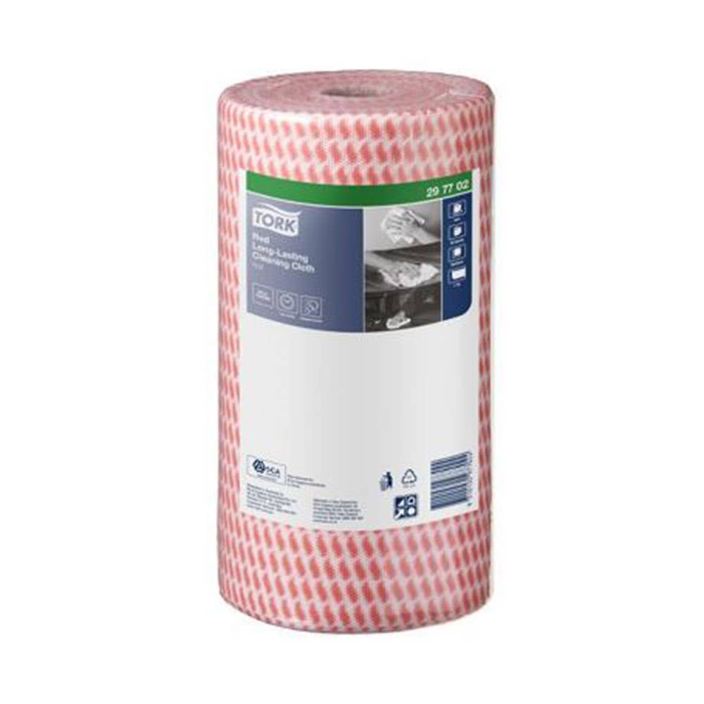 Tork Cleaning Cloth 297702 Prem Hd Specialist Colour Coded Red 1018145 297702