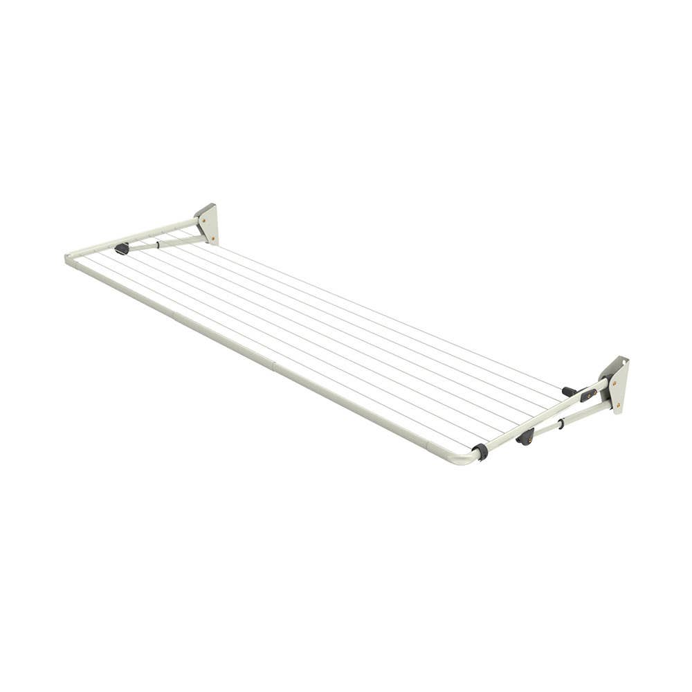 Wall Mount Compact Folding Frame Clothesline Surfmist 2.4 x 0.85m 40037999 80150678