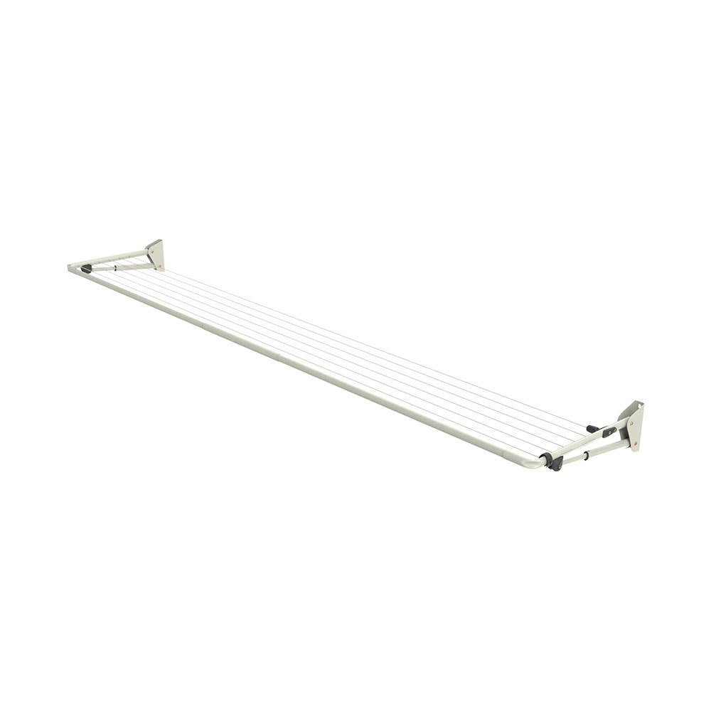 Wall Mount Long Folding Frame Clothesline Surfmist 3.6 x 0.68m 40037997 80150692