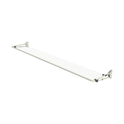 Wall Mount Long Folding Frame Clothesline Surfmist 3.6 x 0.68m 40037997 80150692