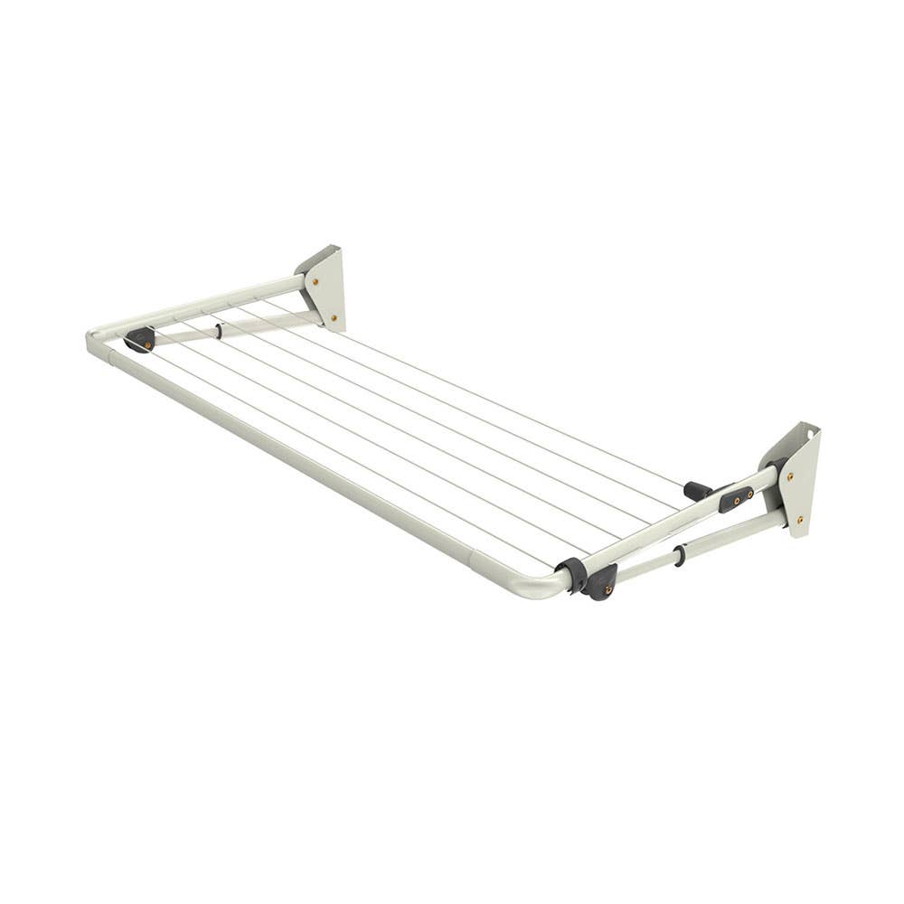Wall Mount Mini Folding Frame Clothesline Surfmist 1.4 x 0.68m 40038001 80150715