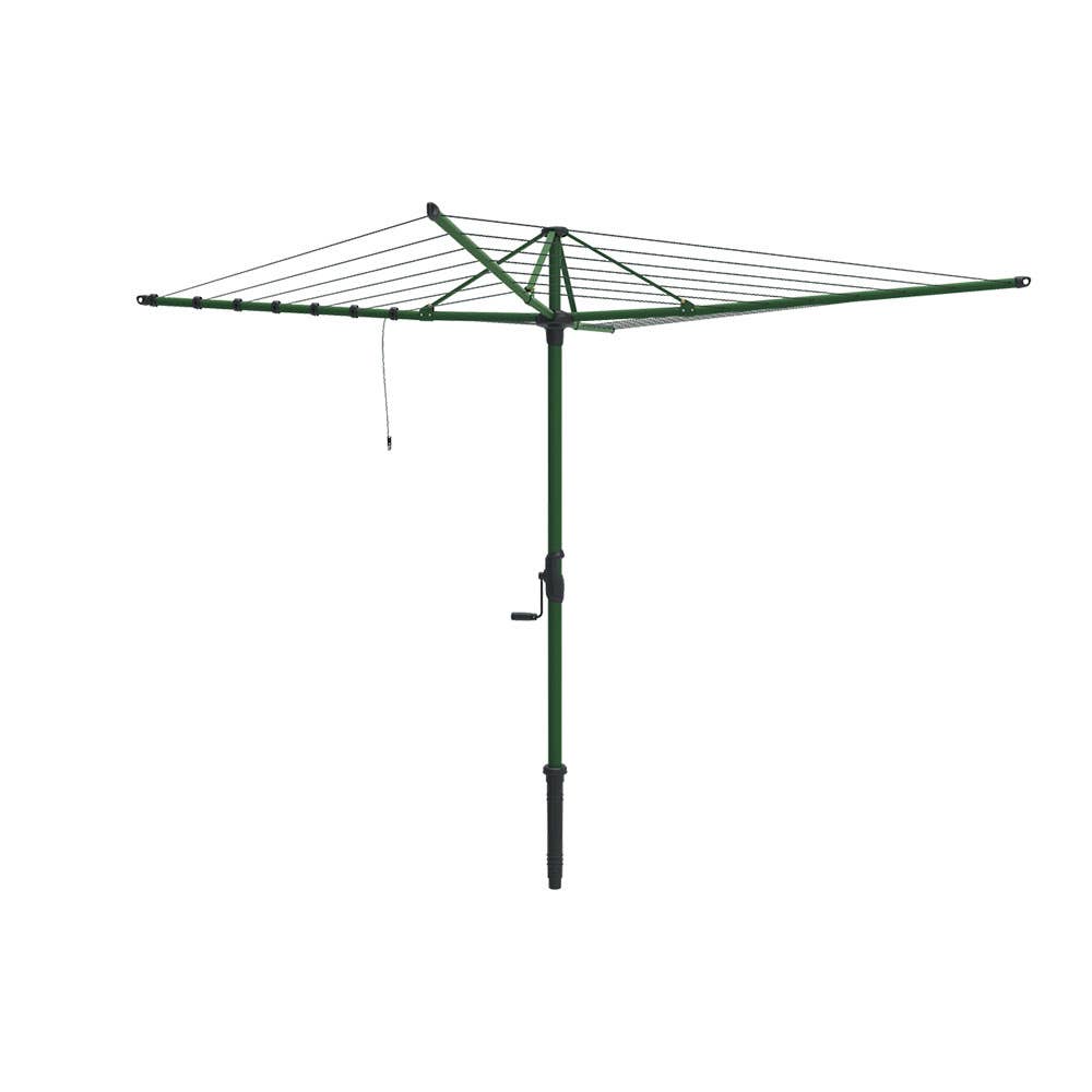 Rotary 7 Line Clothesline Cottage Green 48m 40037987 80150777