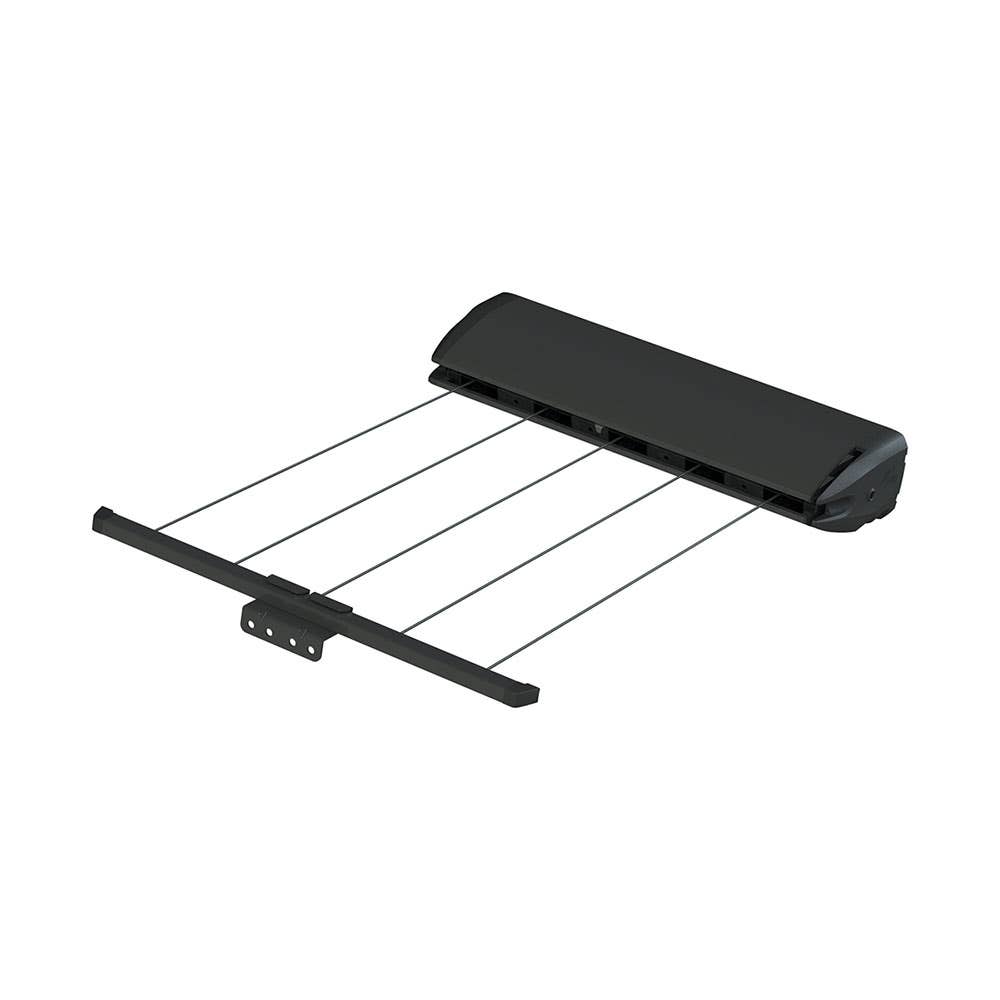 Wall Mount 5 Line Retracting Clothesline Monument 40038006 80150821