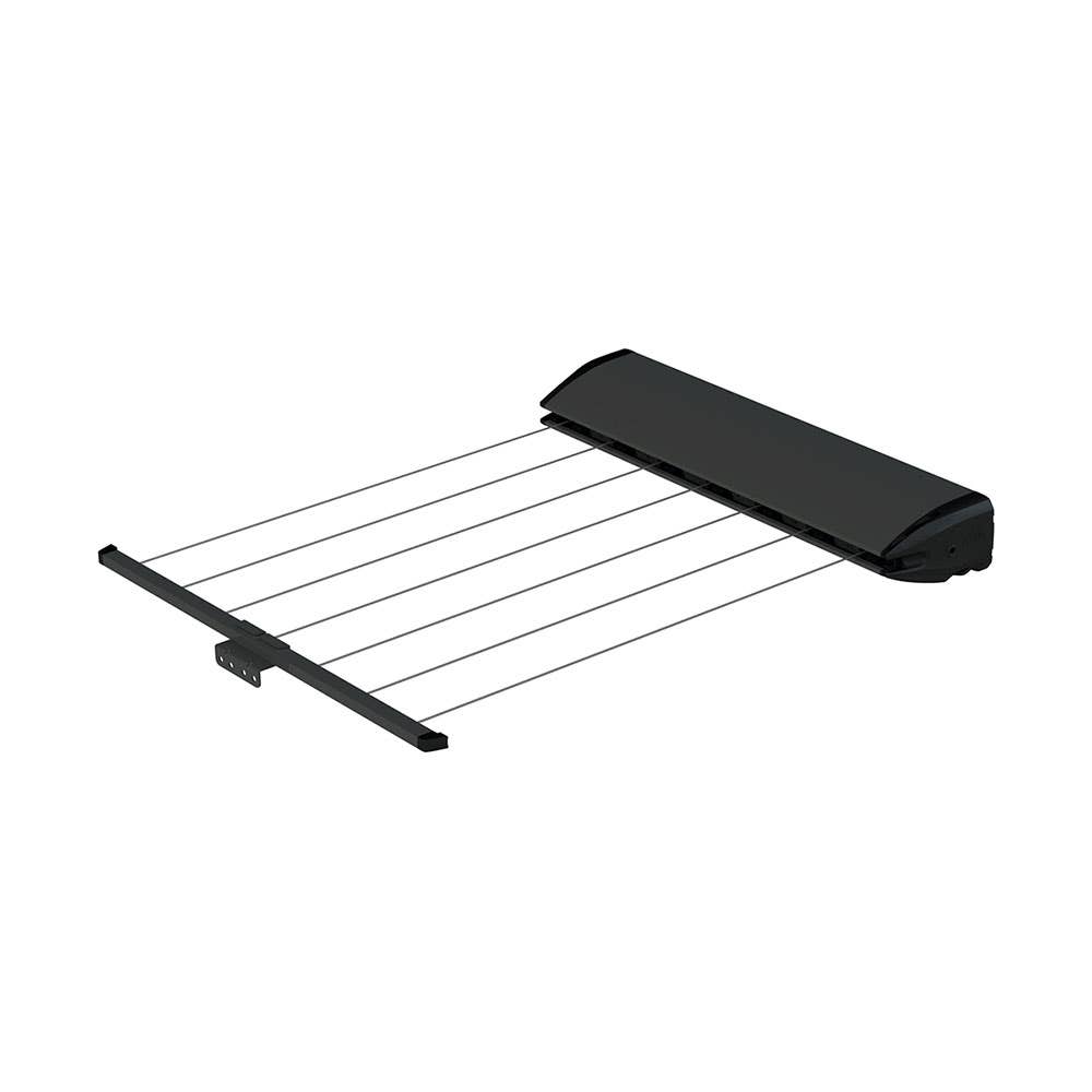 Wall Mount 7 Line Retracting Clothesline Monument 40038005 80150838