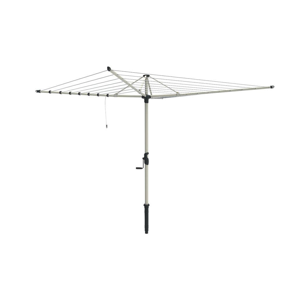 Rotary 8 Line Clothesline Surfmist 58m 40037985 80151033