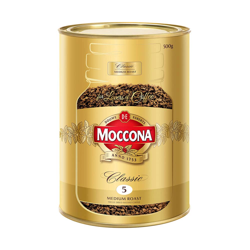 Moccona Coffee Classic Freeze Dried Medium Roast 500Gm 87000316 4058977