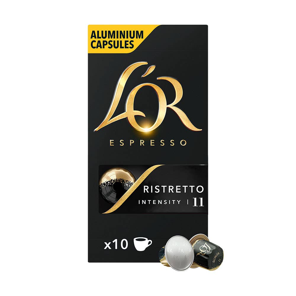 Lor Espresso Coffee Capsules Piazza Doro Lor Flavours Ristretto 9003497 4028630