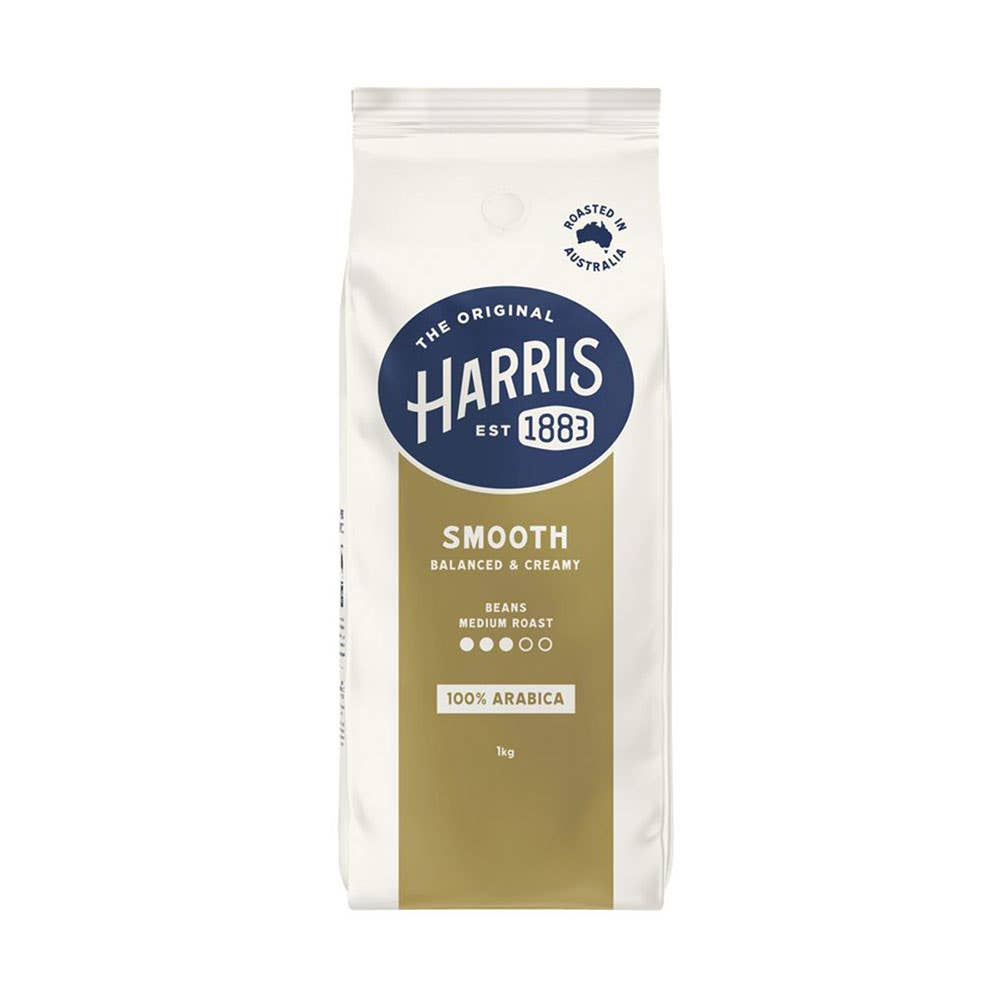 Coffee Beans Smooth Harris 1kg 497401 4059103